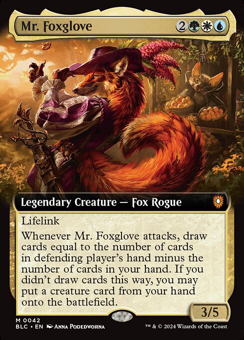Mr. Foxglove [Extended Artwork]