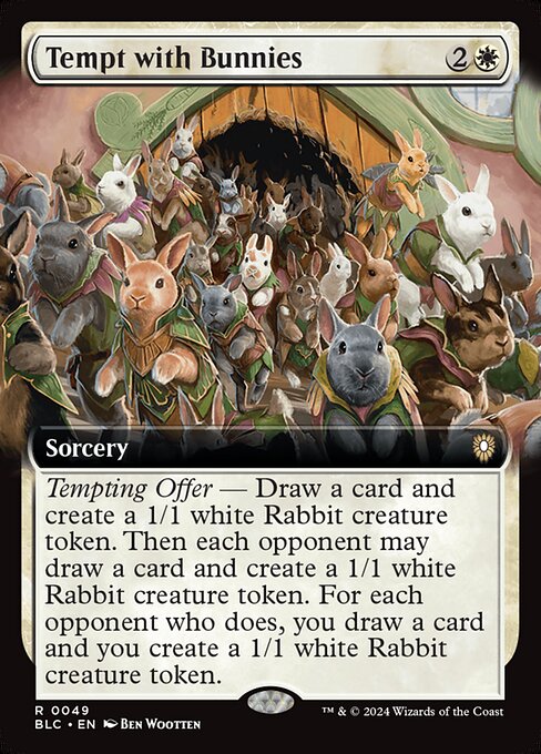 Tempt with Bunnies [Extended Artwork Foil]