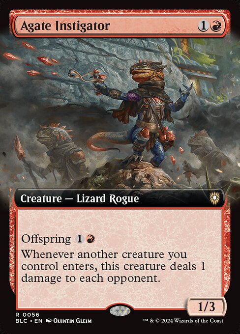 Agate Instigator [Extended Artwork Foil]