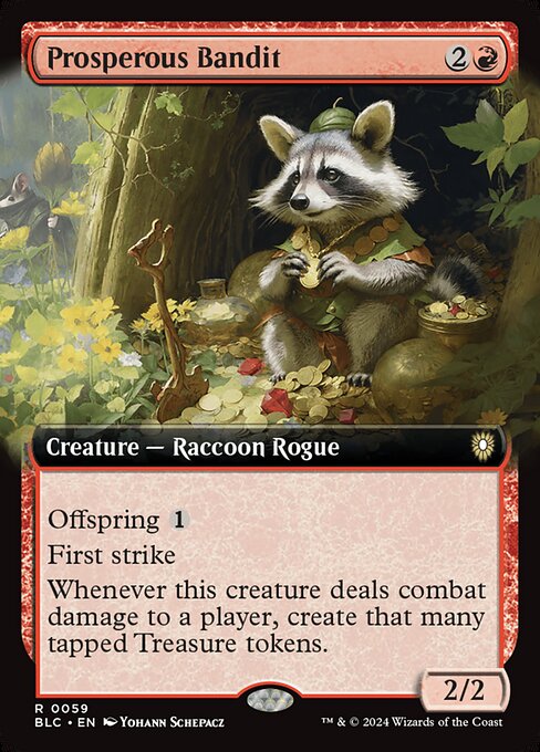 Prosperous Bandit [Extended Artwork Foil]