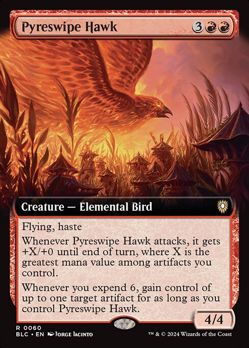 Pyreswipe Hawk [Extended Artwork]