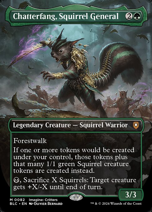Chatterfang, Squirrel General [Borderless]