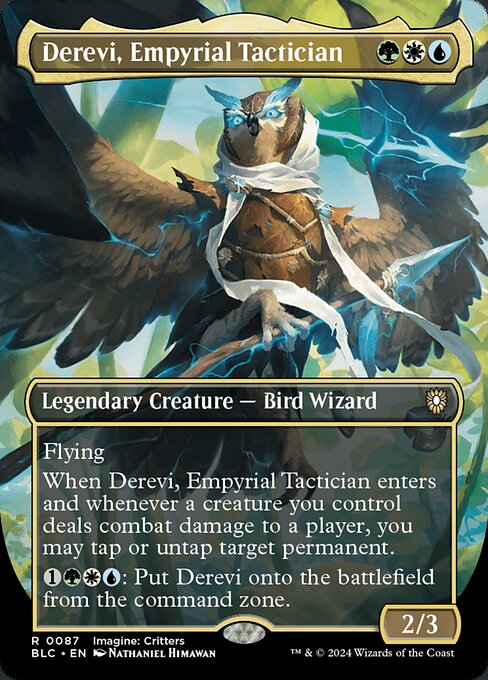 Derevi, Empyrial Tactician [Borderless]