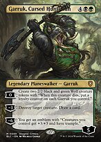 Garruk, Cursed Huntsman [Borderless]