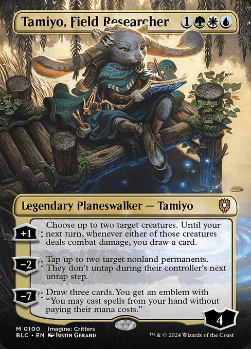 Tamiyo, Field Researcher [Borderless Foil]
