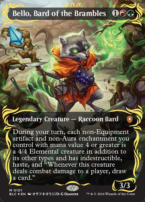 Bello, Bard of the Brambles [Borderless]
