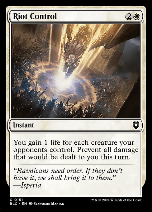 Riot Control [Foil]