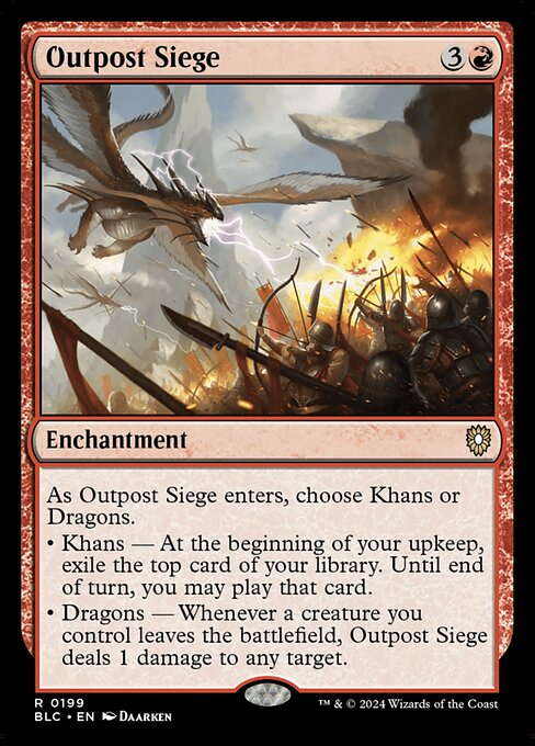 Outpost Siege [Foil]