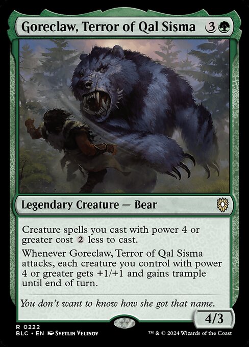 Goreclaw, Terror of Qal Sisma [Foil]