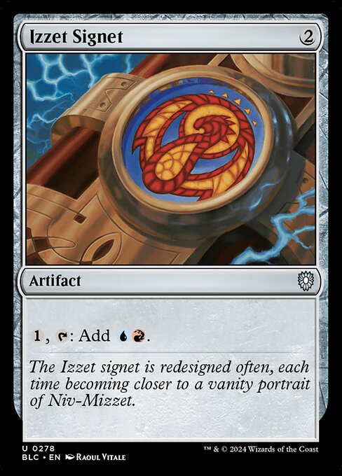 Izzet Signet [Foil]