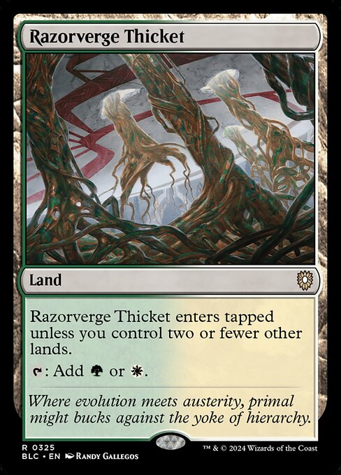 Razorverge Thicket [Foil]
