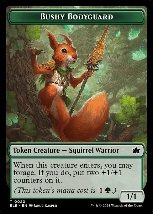 Bushy Bodyguard Token TBLB