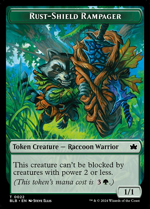Rust-Shield Rampager Token TBLB