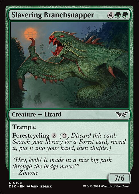 Slavering Branchsnapper [Foil]