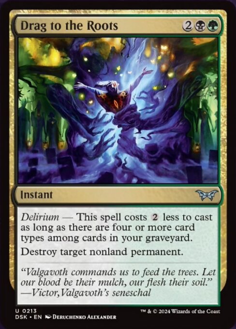 Drag to the Roots [Foil]