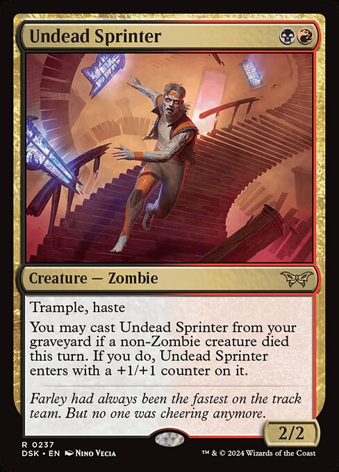Undead Sprinter [Foil]