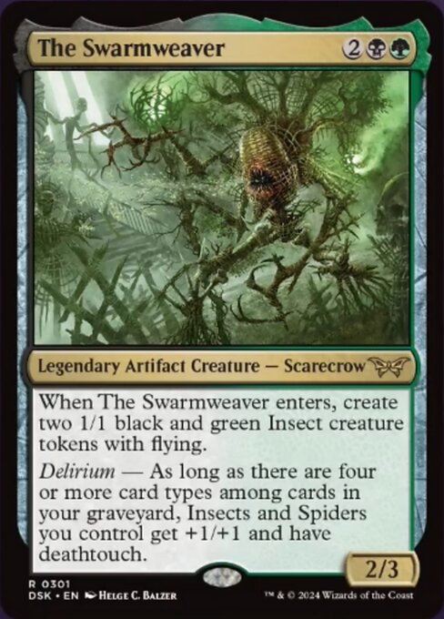 The Swarmweaver [Lurking Evil Foil]