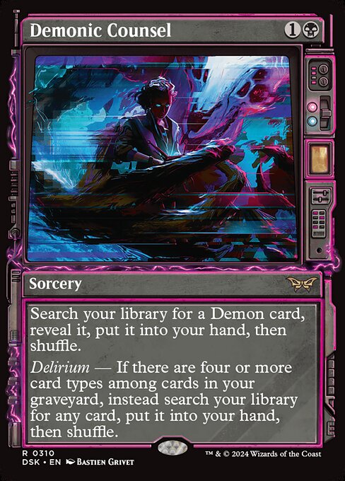 Demonic Counsel [Showcase Foil]