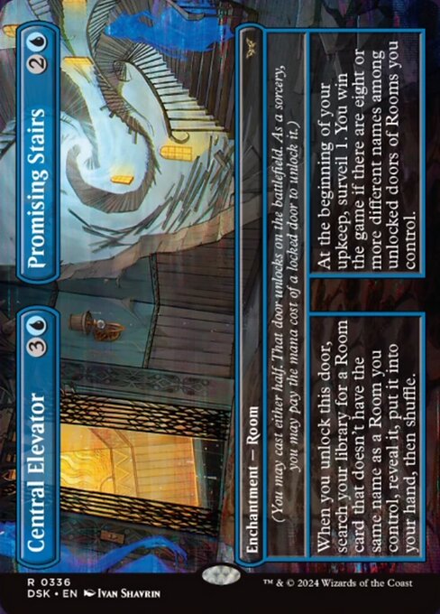 Central Elevator // Promising Stairs [Borderless]