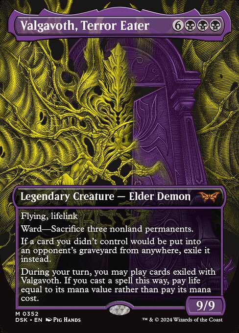 Valgavoth, Terror Eater [Showcase Foil]
