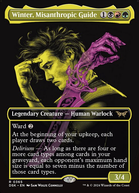 Winter, Misanthropic Guide [Showcase Foil]