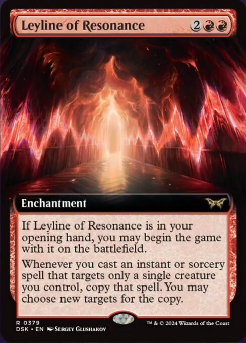 Leyline of Resonance [Extended Artwork Foil]
