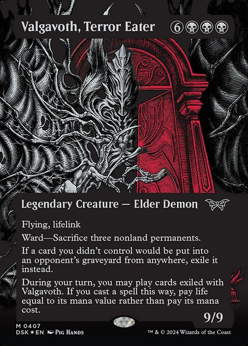 Valgavoth, Terror Eater [Textured Foil]