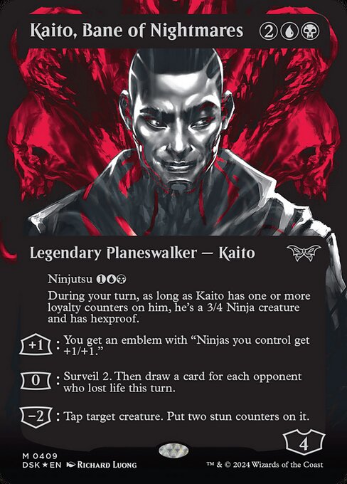 Kaito, Bane of Nightmares [Textured Foil]