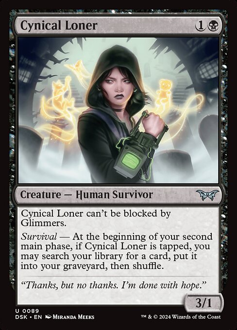 Cynical Loner [Foil]