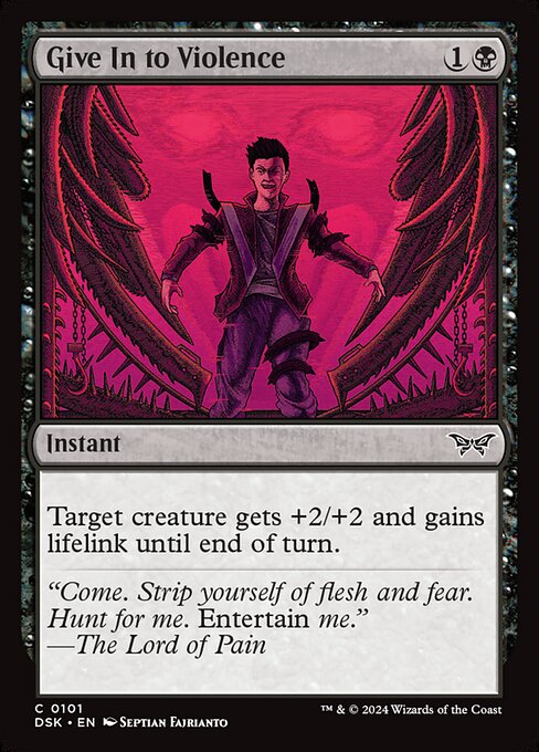 Give In to Violence [Foil]