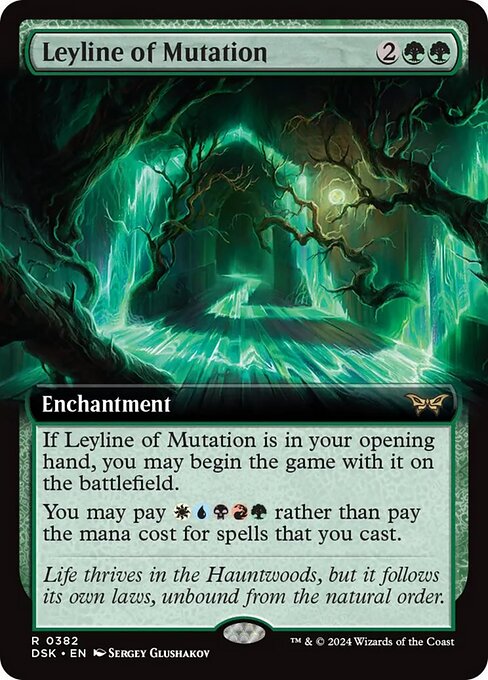 Leyline of Mutation [Extended Artwork Foil]