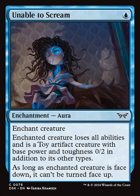 Unable to Scream [Foil]