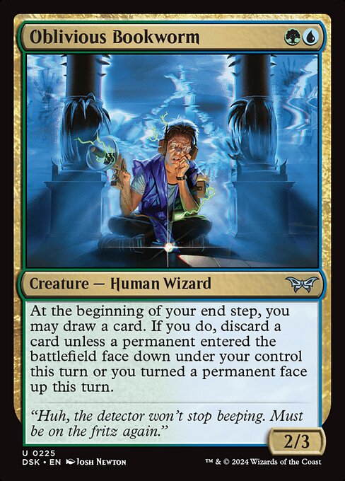 Oblivious Bookworm [Foil]
