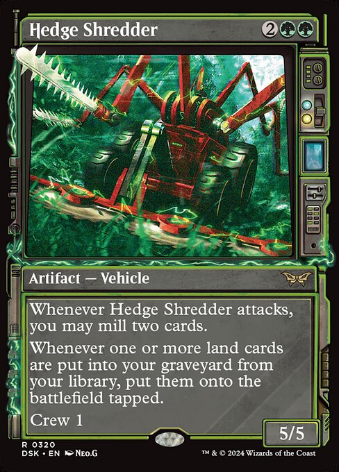 Hedge Shredder [Showcase Foil]