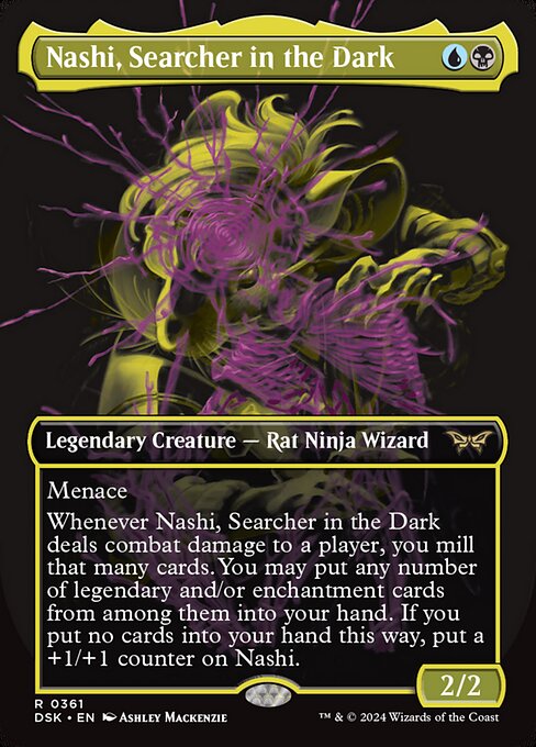 Nashi, Searcher in the Dark [Borderless Foil]