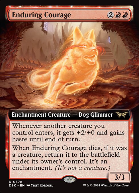 Enduring Courage [Extended Artwork Foil]