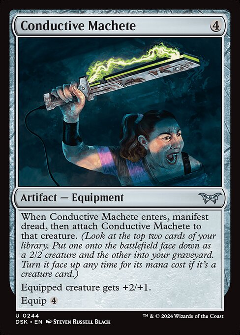 Conductive Machete [Foil]