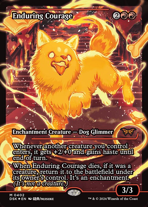 Enduring Courage [Fractured Foil]
