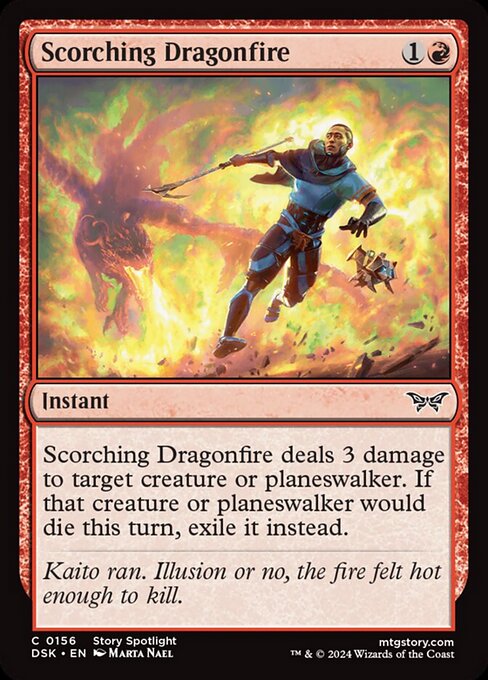 Scorching Dragonfire [Foil]