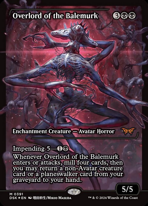 Overlord of the Balemurk [Borderless Showcase Foil]