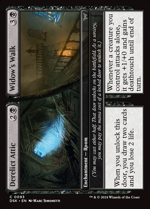 Derelict Attic // Widow's Walk [Foil]