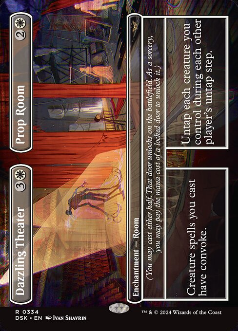 Dazzling Theater // Prop Room [Borderless Foil]