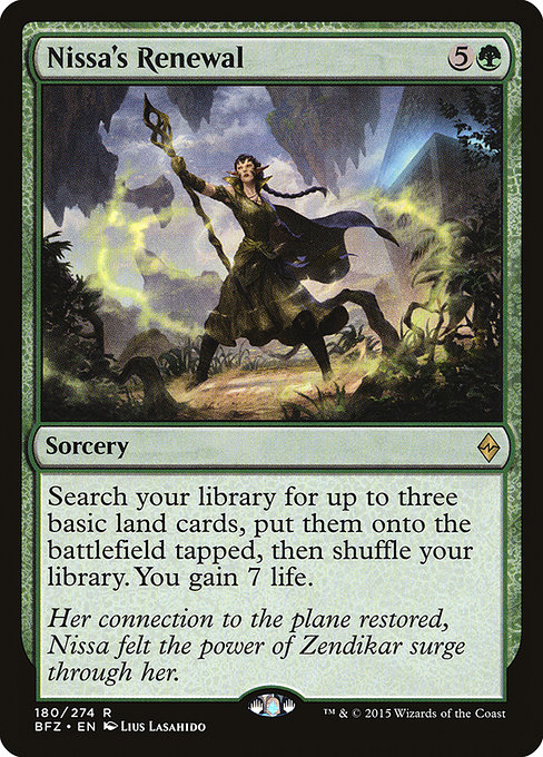Nissa's Renewal [Foil]