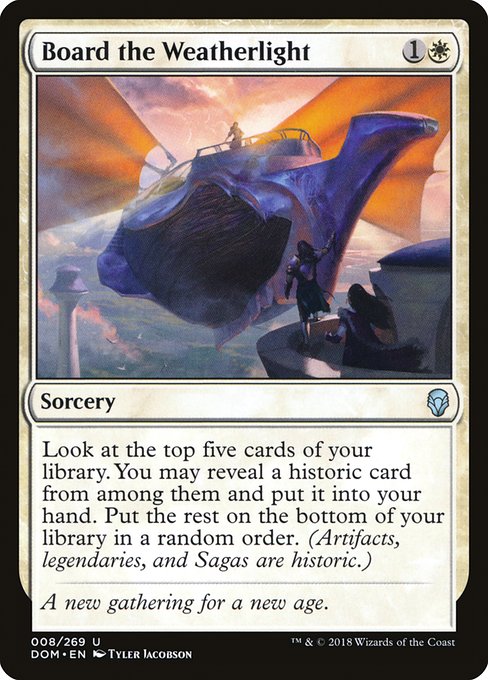 Board the Weatherlight [Foil]