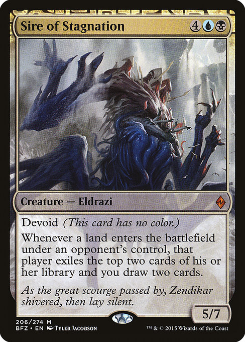 Sire of Stagnation [Foil]