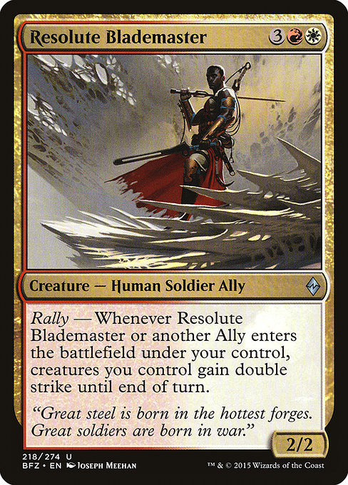Resolute Blademaster [Foil]