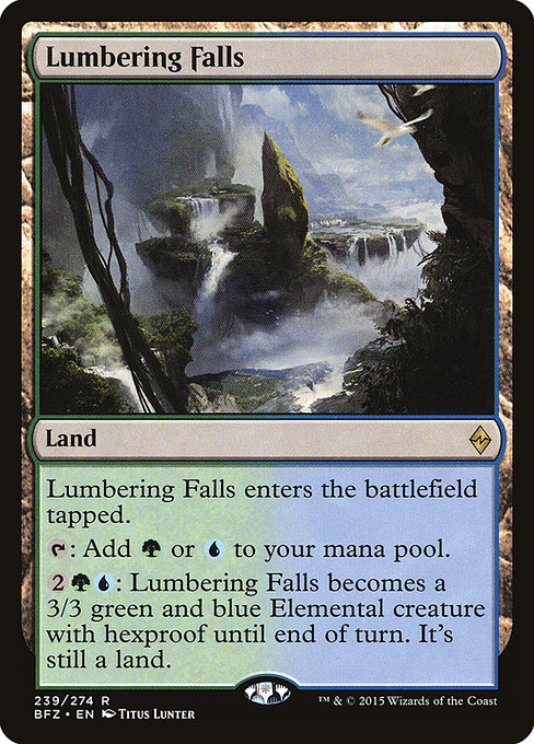 Lumbering Falls [Foil]