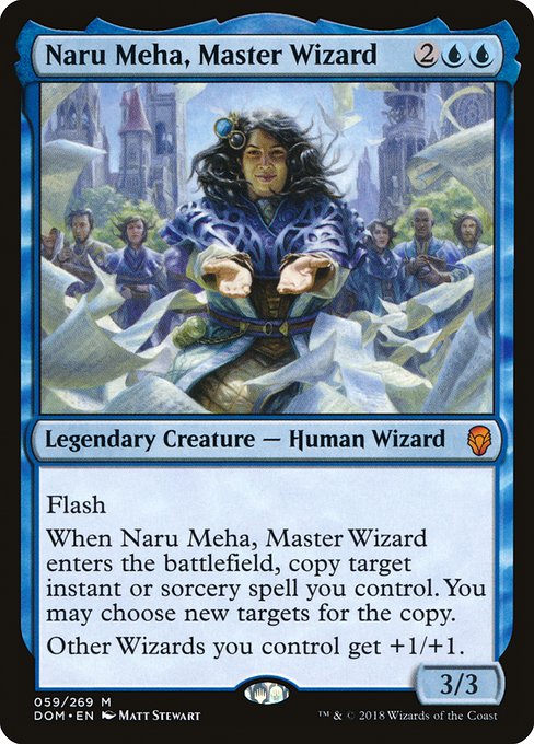 Naru Meha, Master Wizard [Foil]