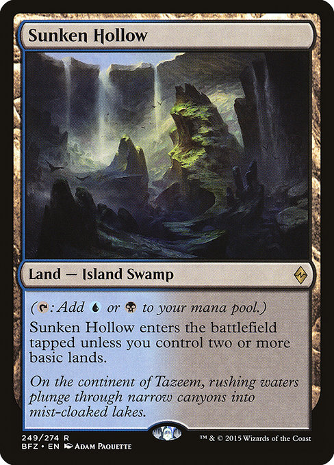 Sunken Hollow [Foil]