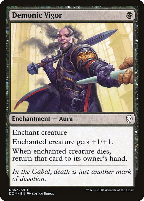Demonic Vigor [Foil]